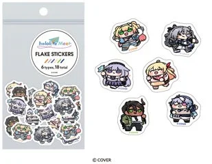 hololive Meet フレークシール