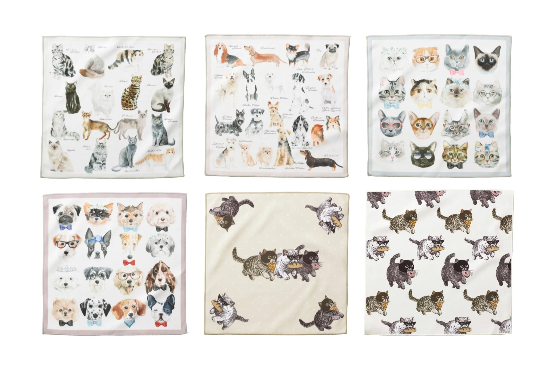 総柄・モチーフ柄6種