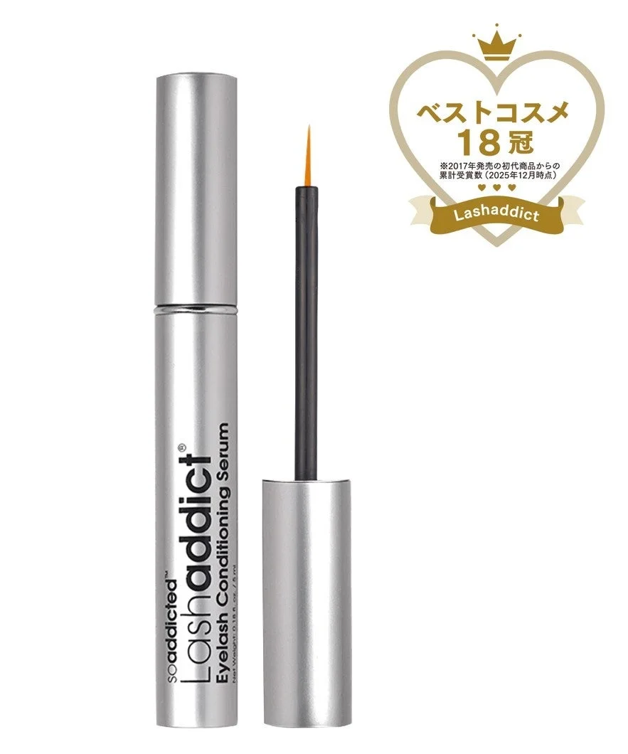 まつげ美容液「Lashaddict Eyelash Conditioning Serum」の商品画像。ベストコスメ18冠