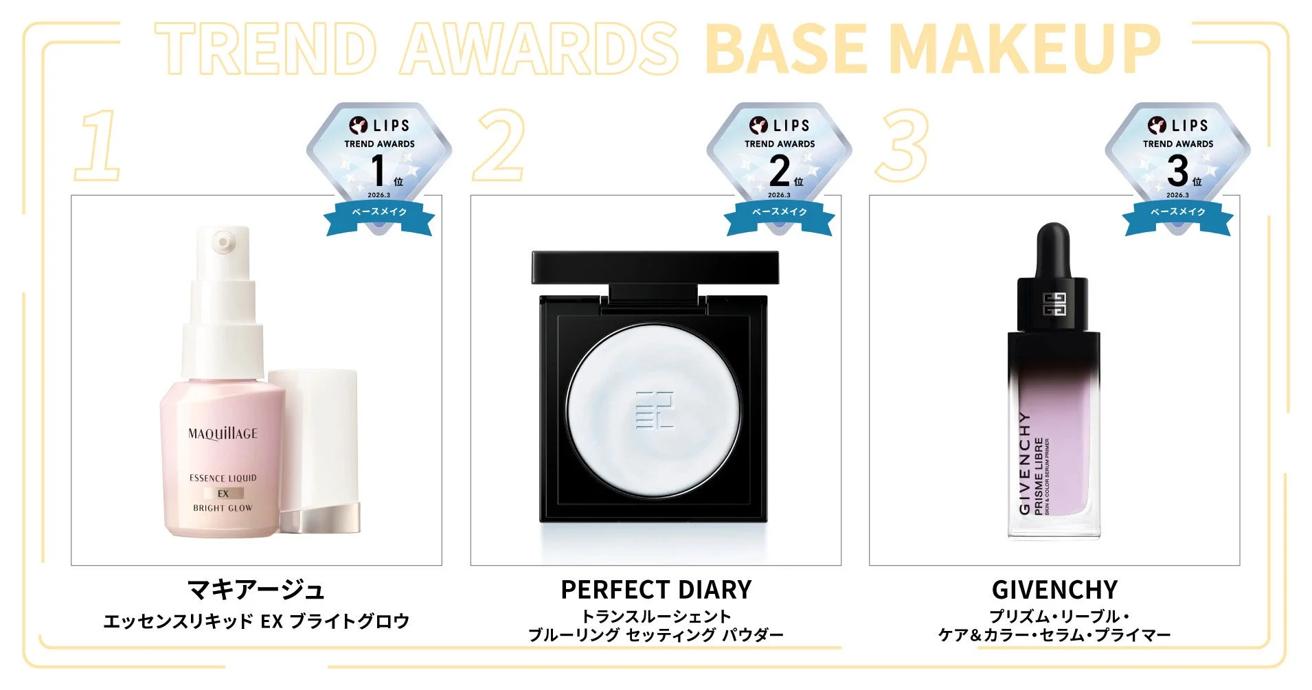 ベースメイク部門