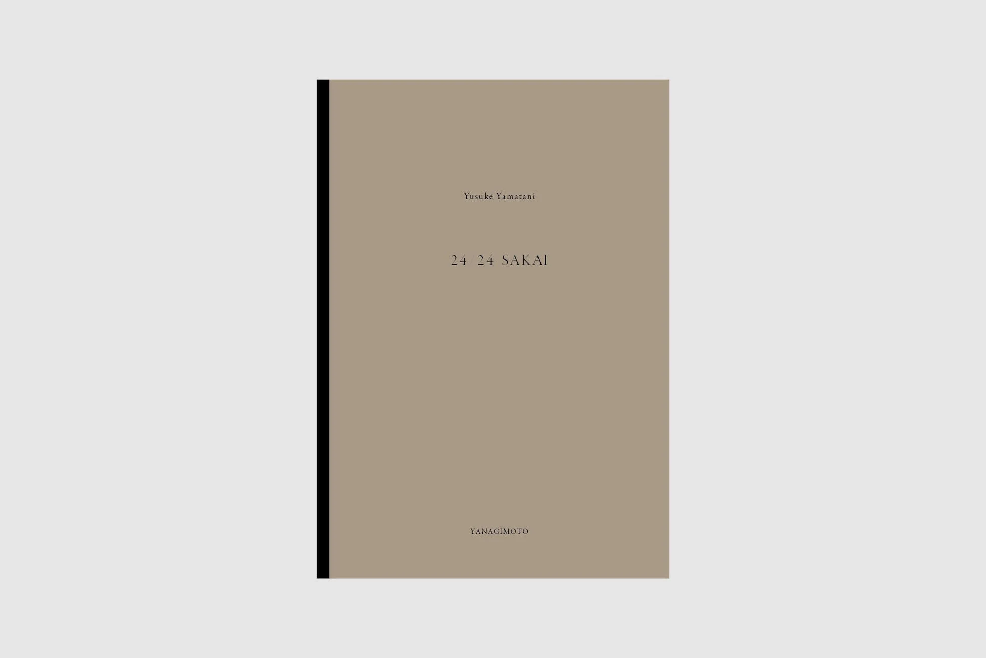 書籍,表紙,デザイン,ミニマル,山谷佑介,写真集,アート