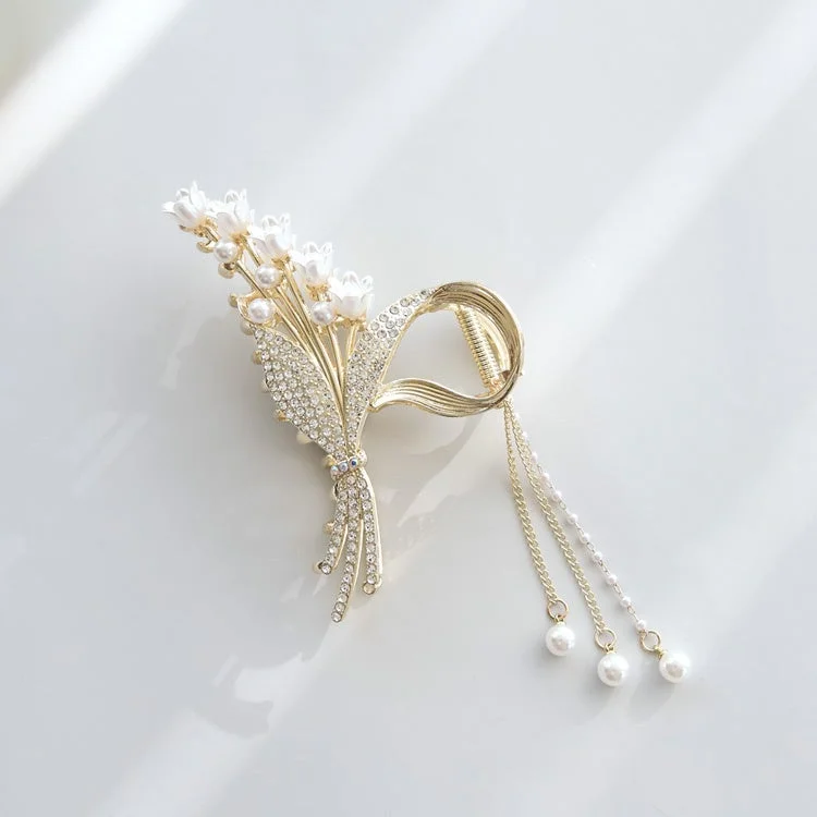 フラワーブーケバンスクリップ