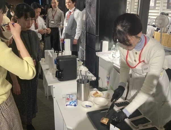 調理デモンストレーション