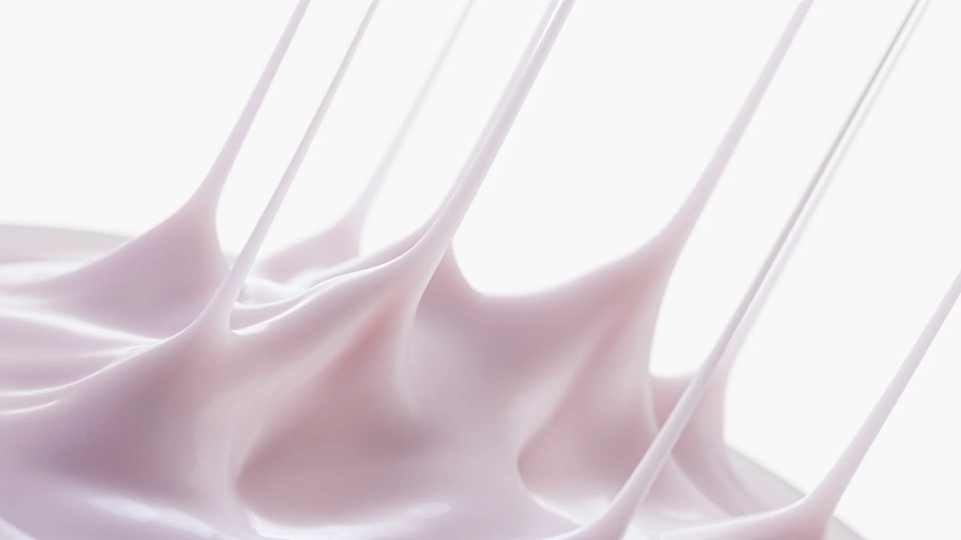 ピンク色のクリームのテクスチャー