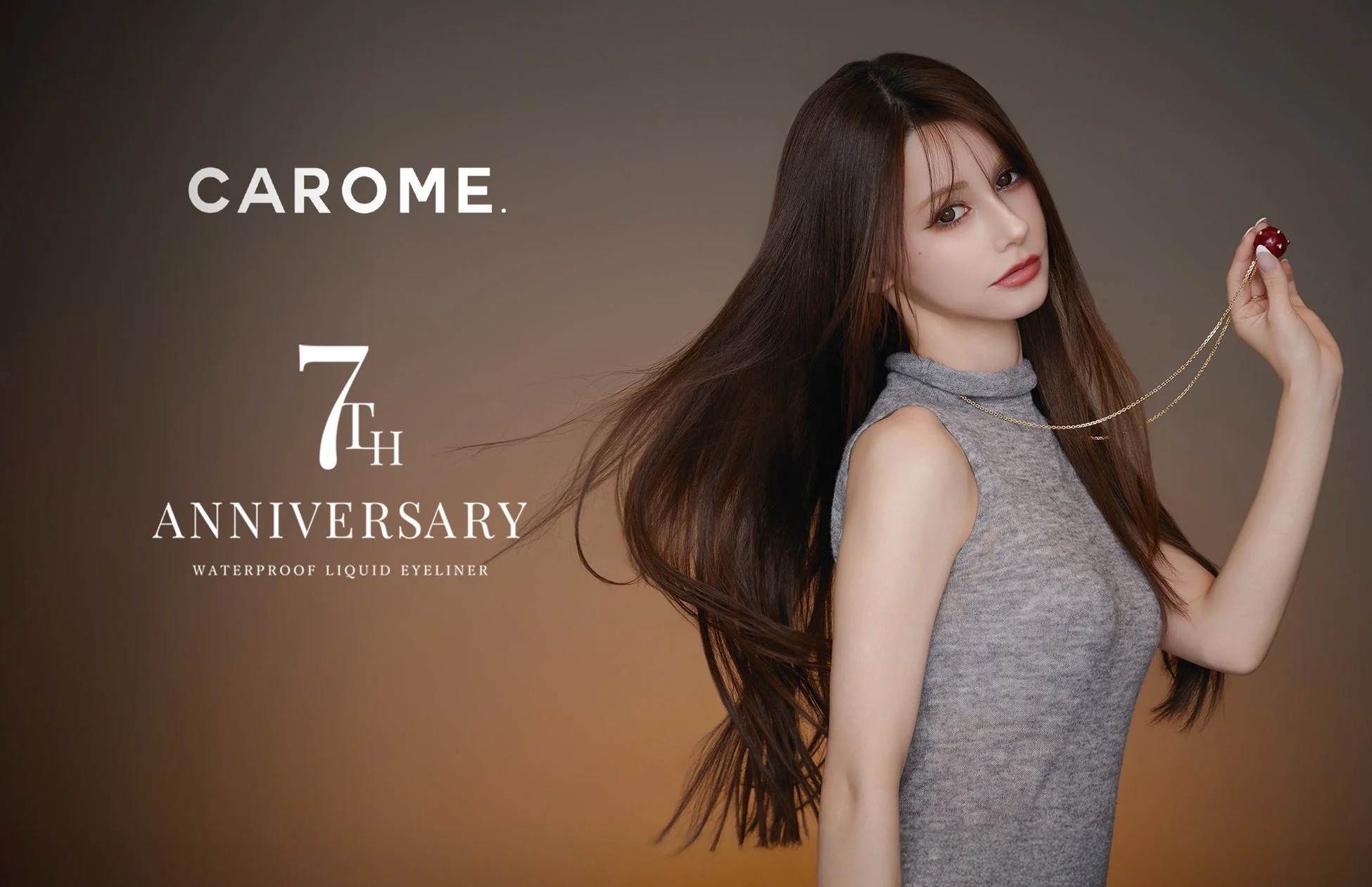 CAROME. 7TH ANNIVERSARY WATERPROOF LIQUID EYELINER