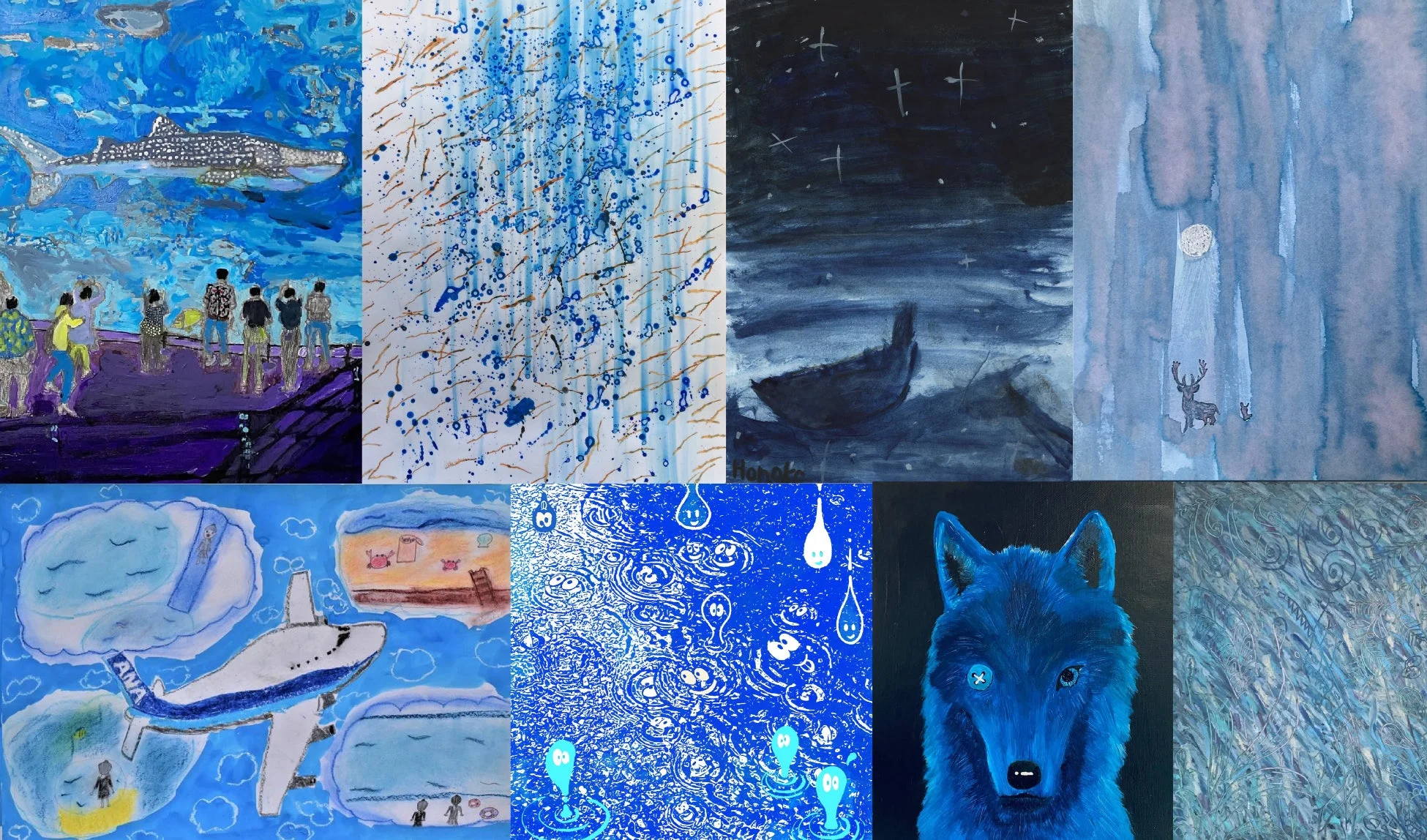 Blue Artコンテスト作品例