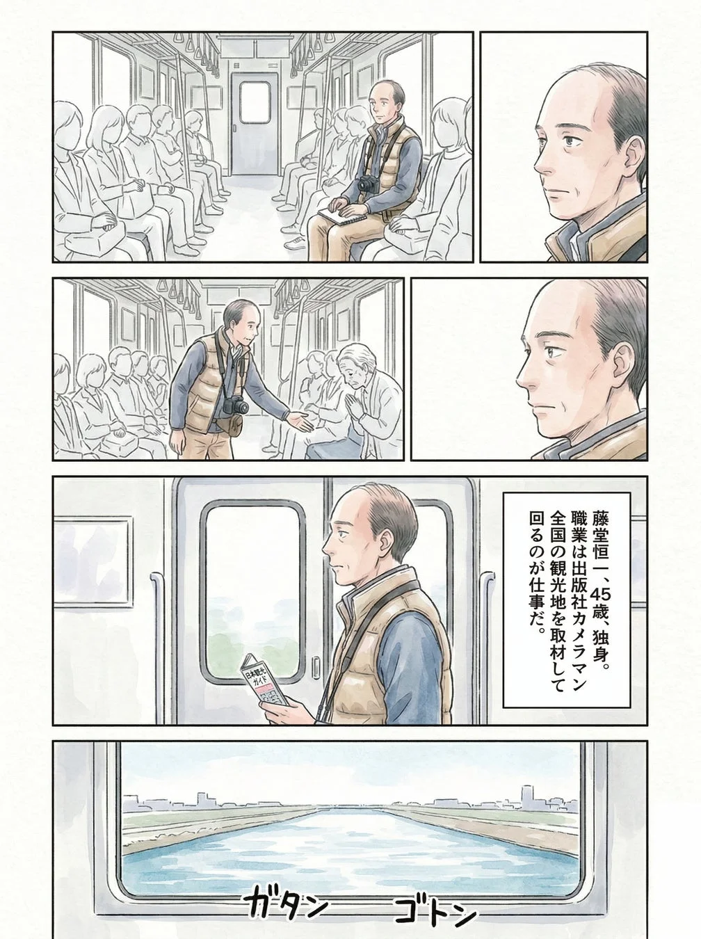 カメラマン藤堂恒一