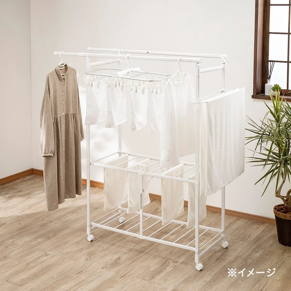 ロング丈もかけられる パタラン ホワイト