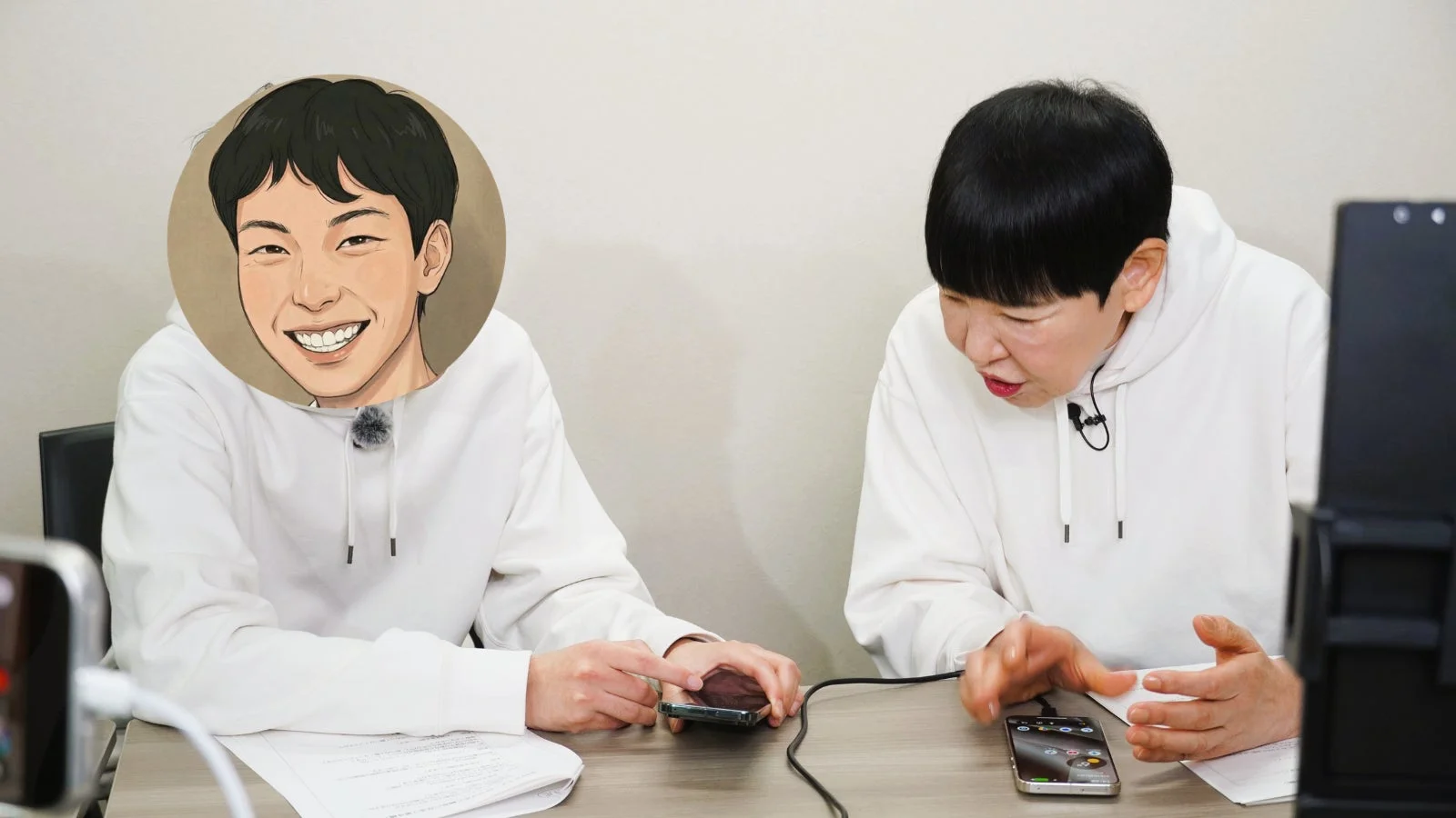 番組収録の様子