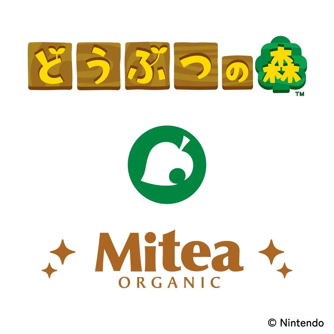 どうぶつの森 Mitea ORGANIC ロゴ