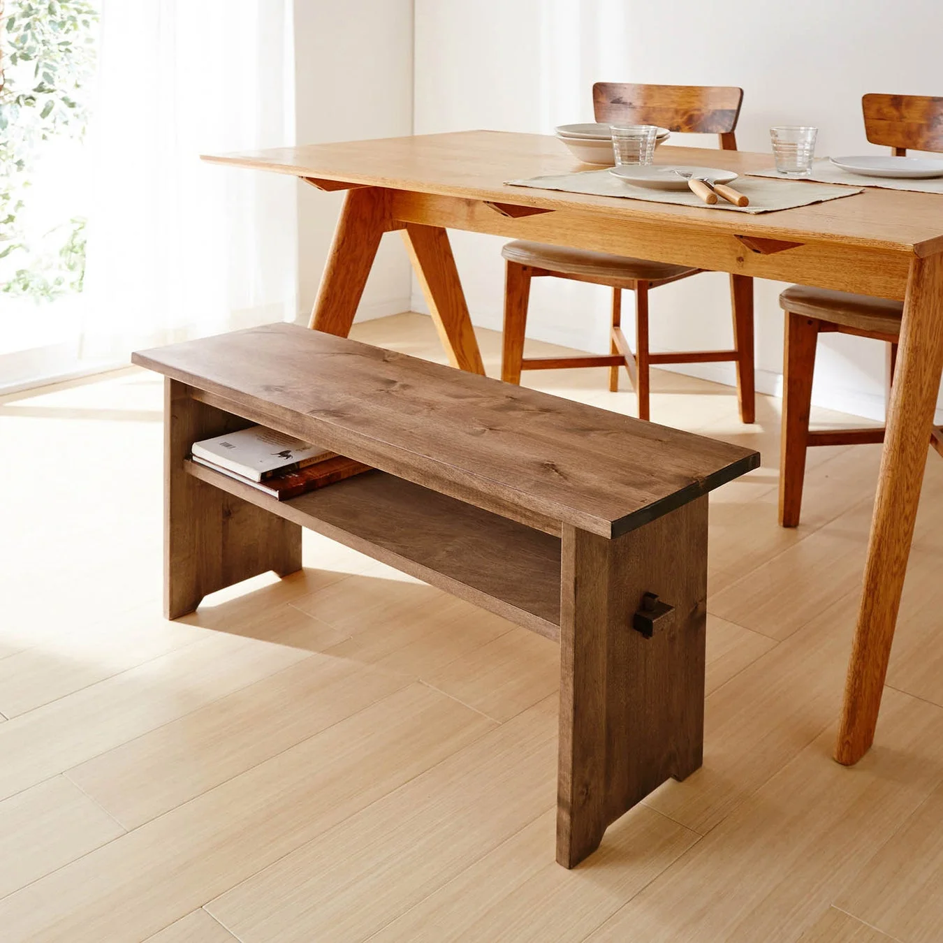 置き床風ベンチ