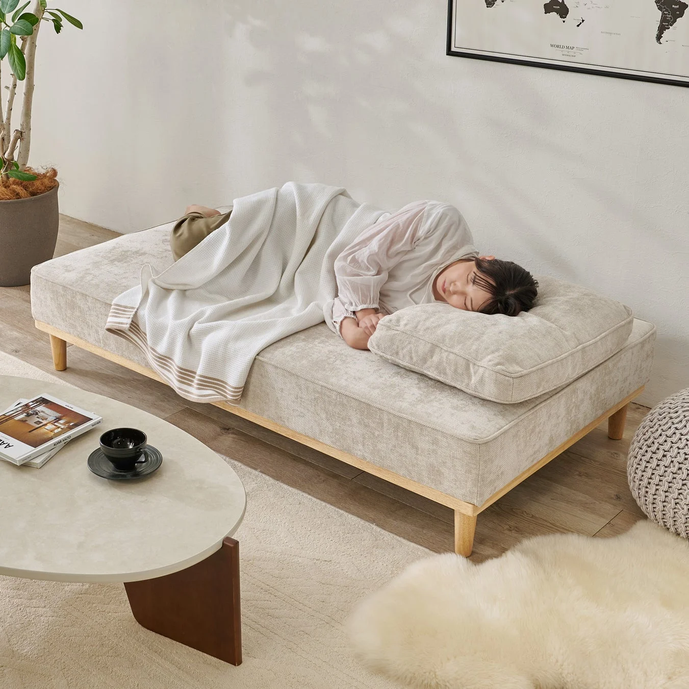 お昼寝スペースとしても活躍