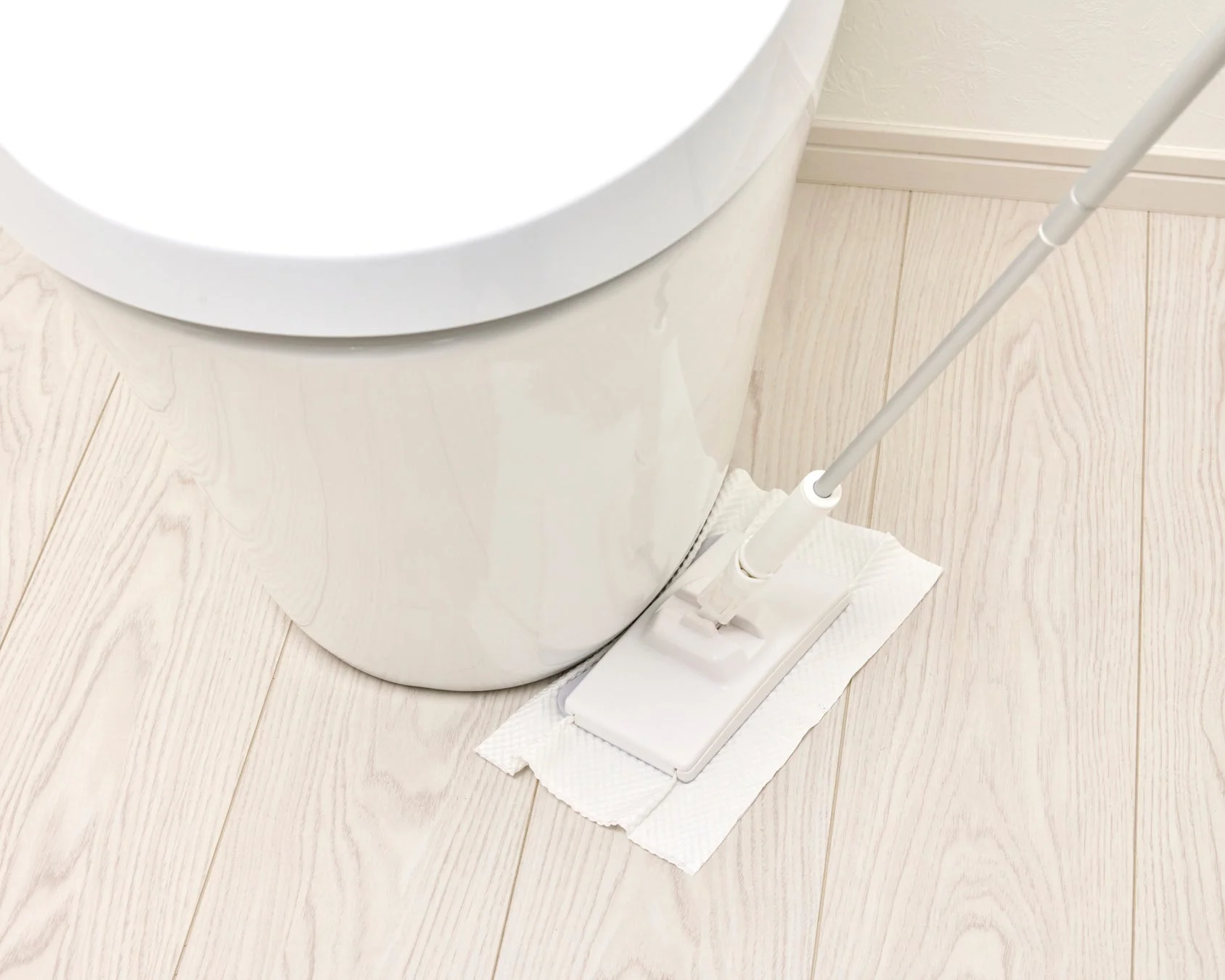 トイレ床ワンタッチワイパー