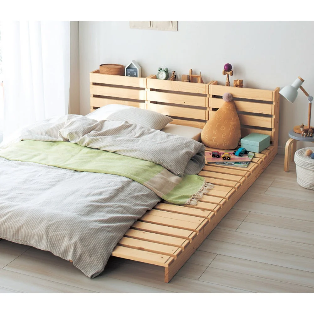 パレット風ベッド