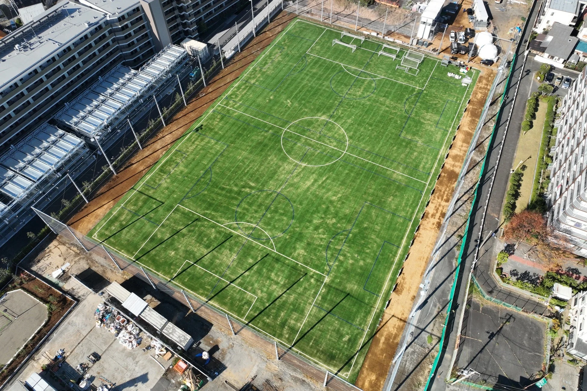 スタジアム空撮