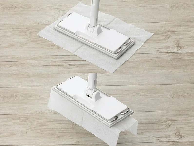 シートが貼り付く 立つフローリングワイパー