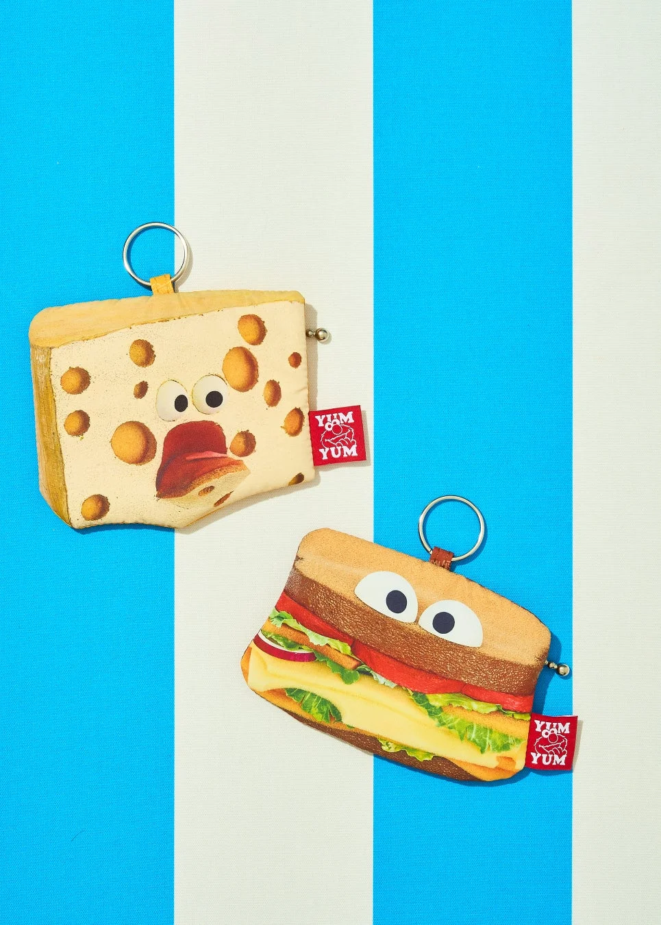 フラットプリントポーチチャーム