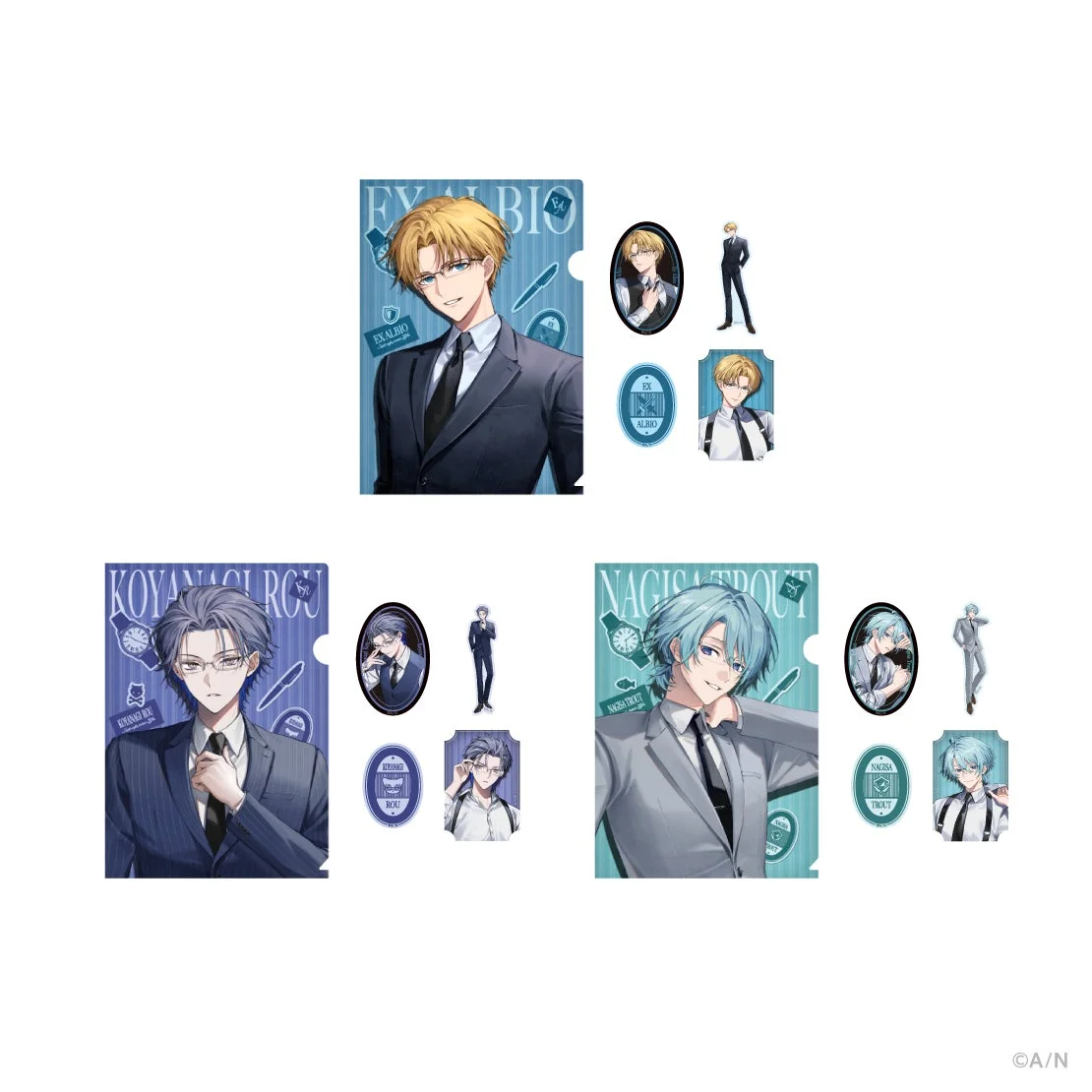 クリアファイル＆ステッカーセット