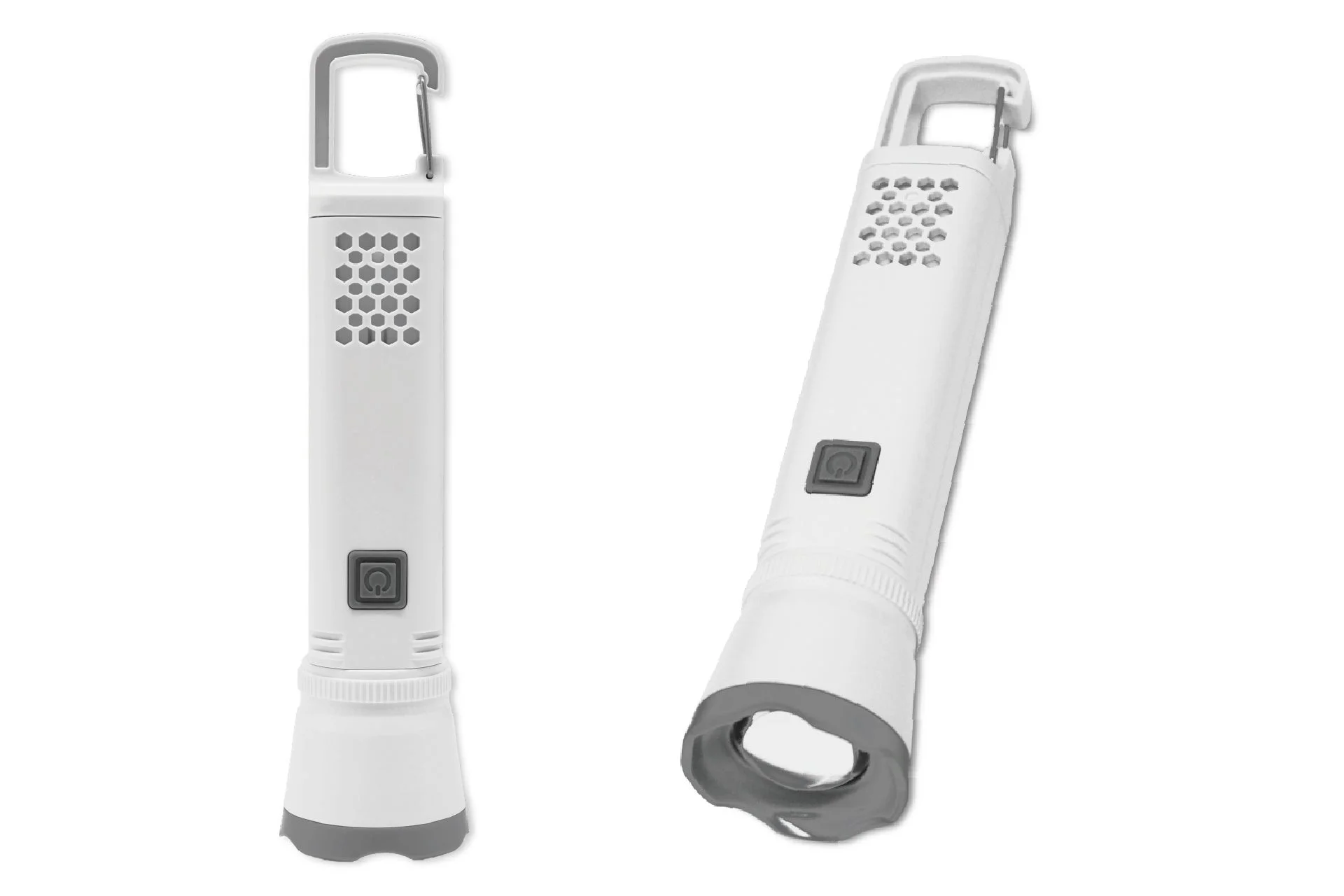 マルチ機能搭載3WAYカラビナ付ライト