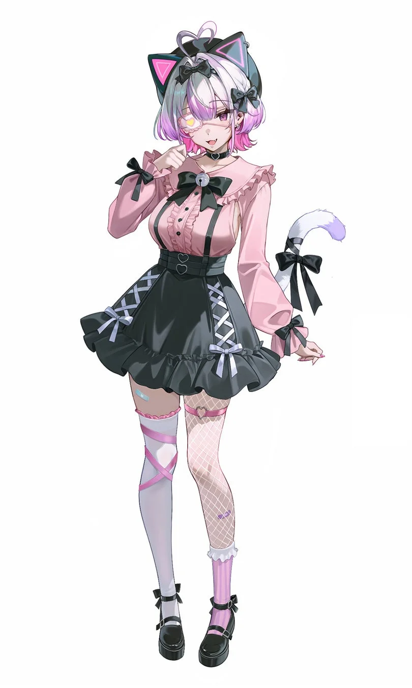 猫耳ゴスロリ風のミオ