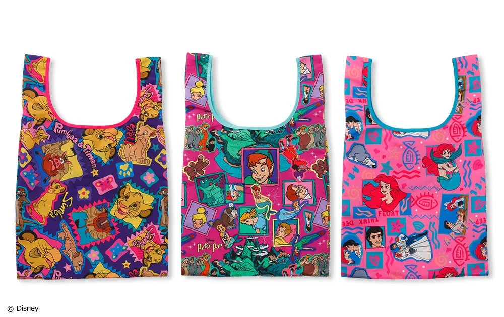 ディズニーキャラクターのマルシェショッピングバッグ