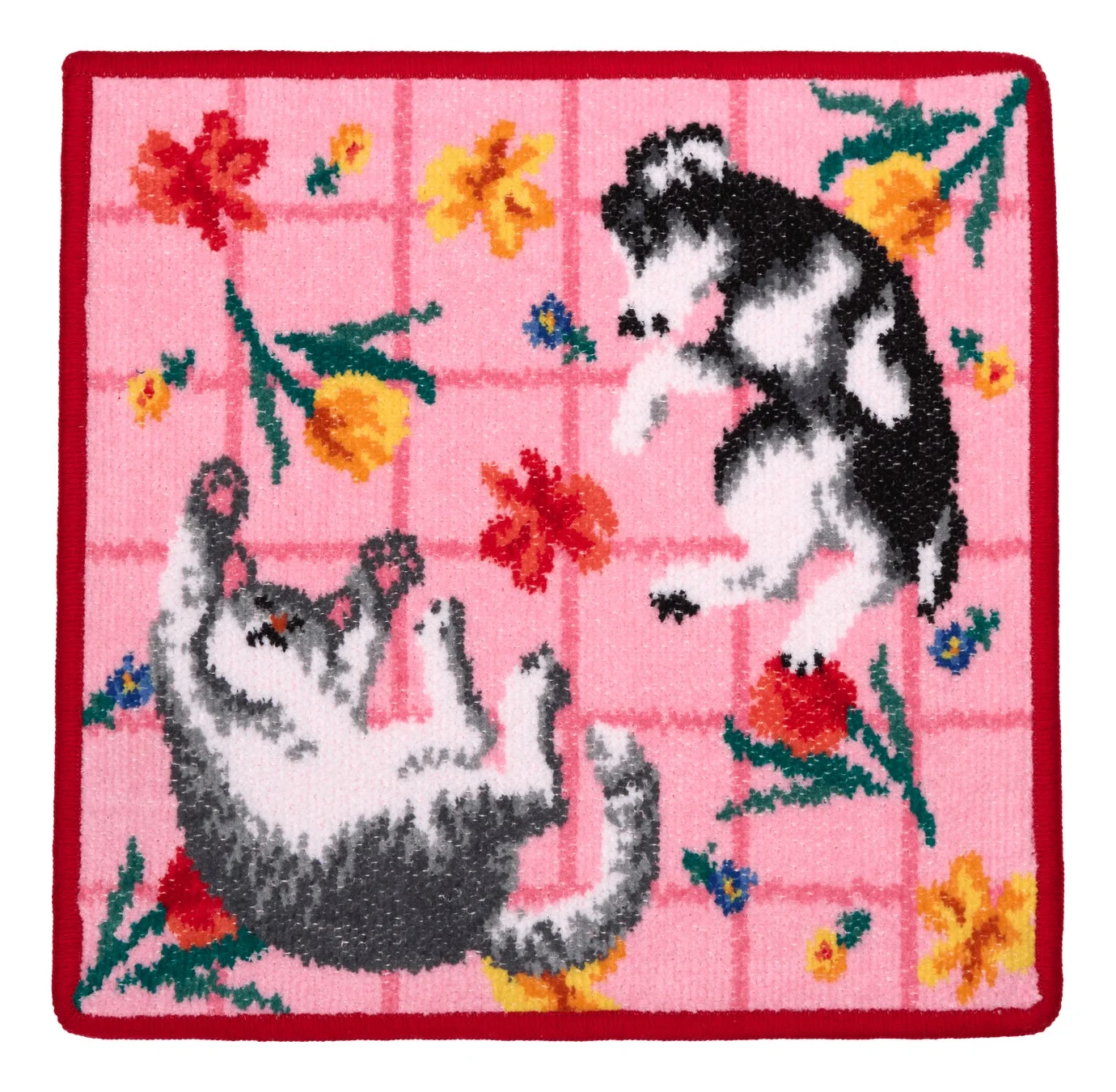 FEILERハンカチ PINK-red