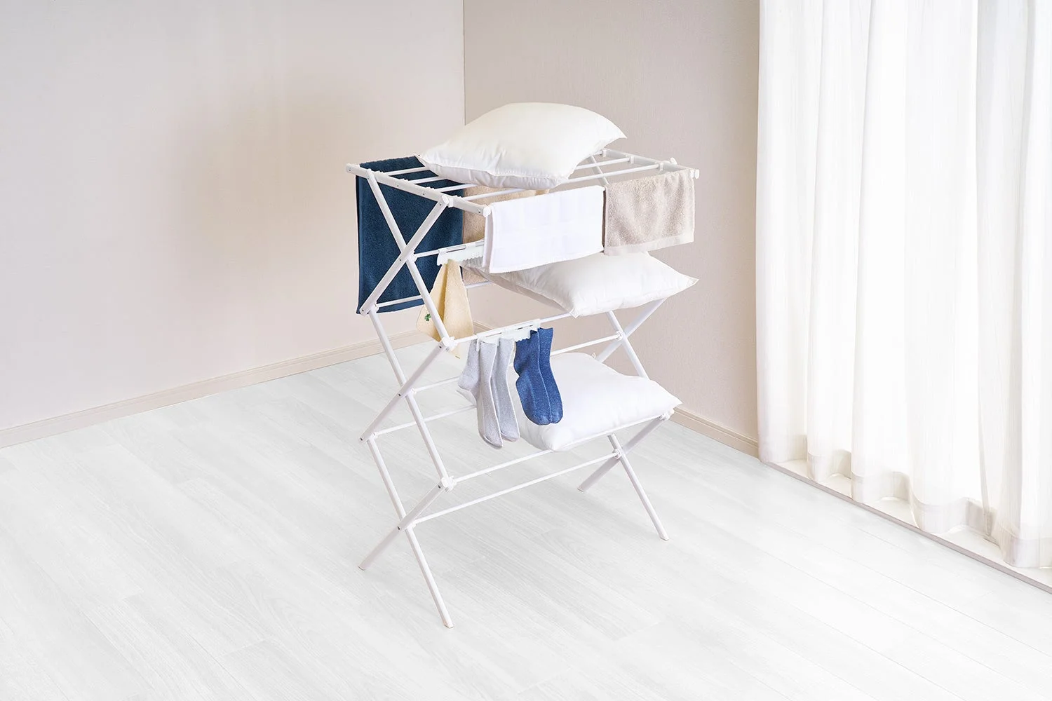 たくさんの洗濯物