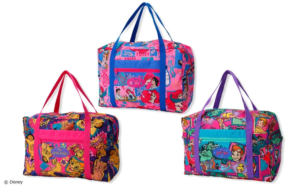 ディズニーキャラクターのパッカブルボストンバッグ