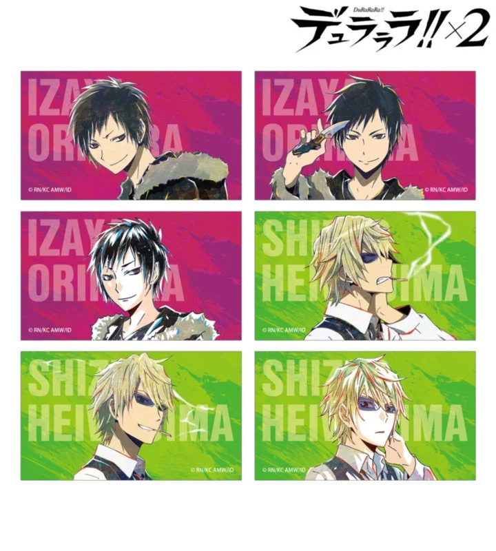 トレーディング Ani-Art 第1弾&第2弾 臨也&静雄 イラストカード