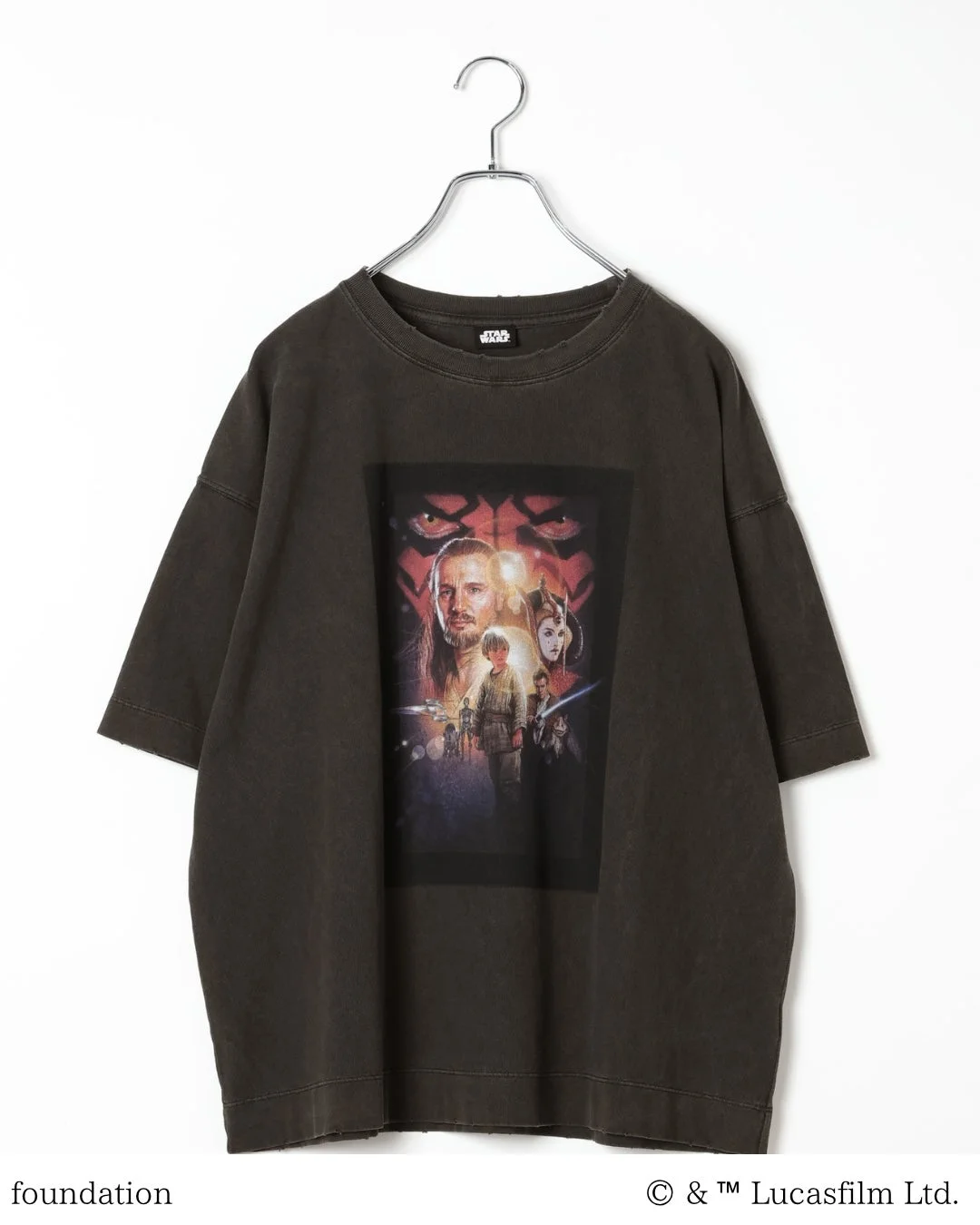 スターウォーズ,Tシャツ,映画,キャラクター,ファッション,トップス,アパレル,ダース・モール,クワイ＝ガン・ジン,アナキン・スカイウォーカー,パドメ・アミダラ,ファンタジー,SF