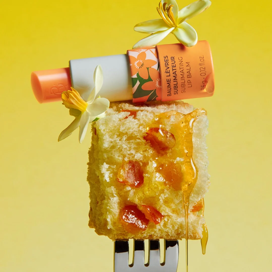 ネロリのリップバームとパン、ハチミツ