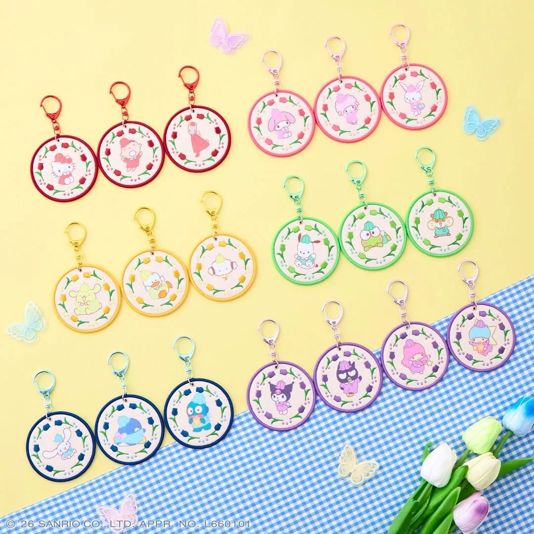 刺しゅうキーホルダー