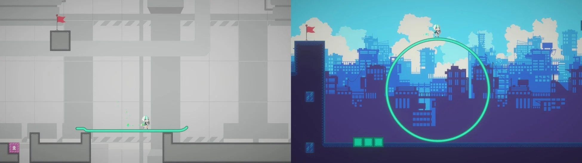 トレイルレイル ゲームプレイ