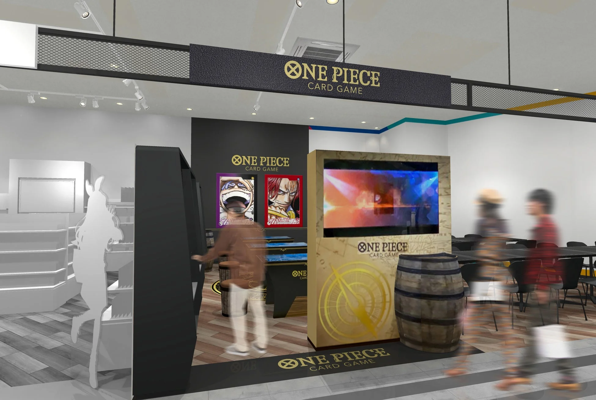 ONE PIECEカードゲーム 公式ショップ イベントスペース