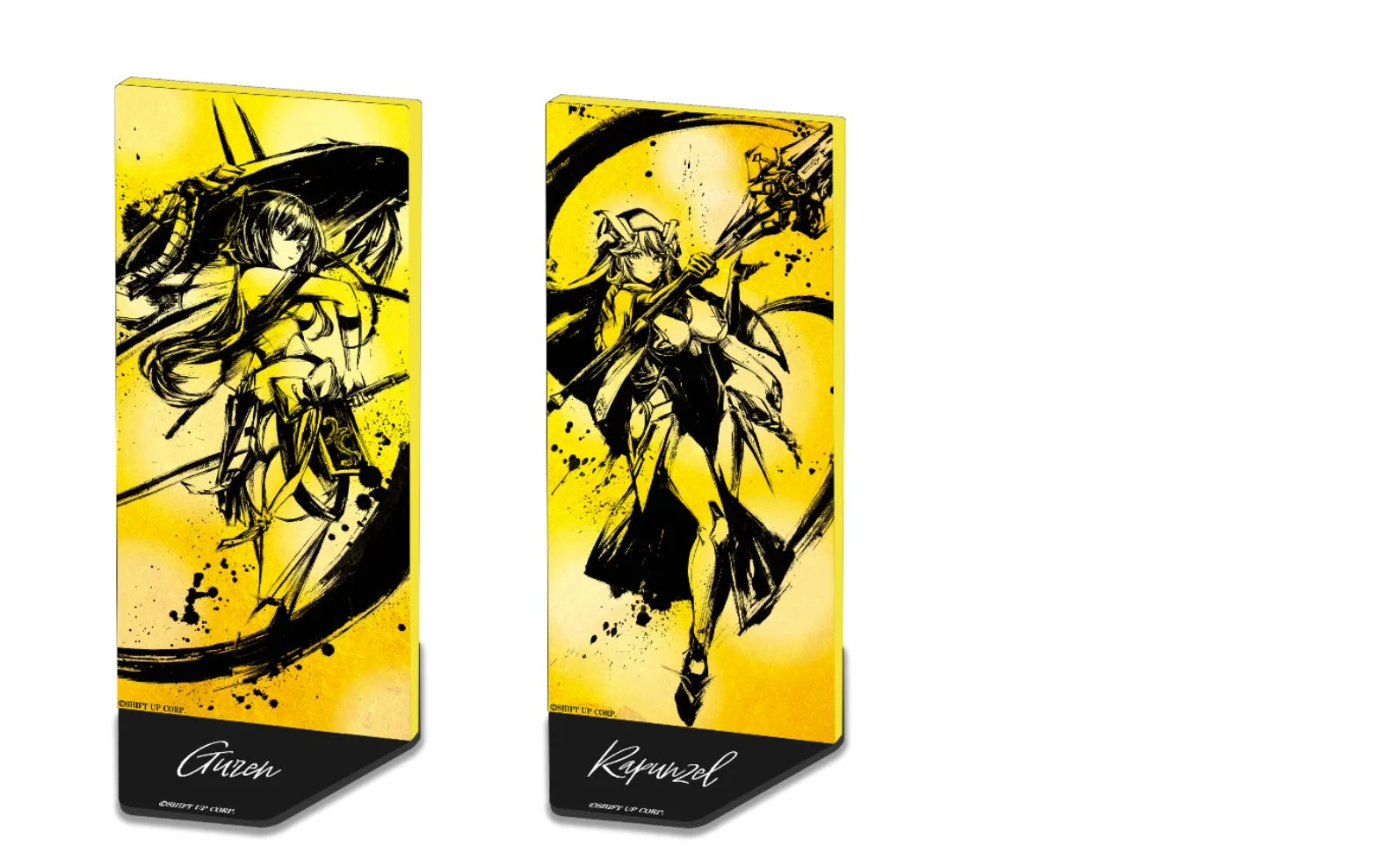 墨絵立体屏風アクリルスタンド2