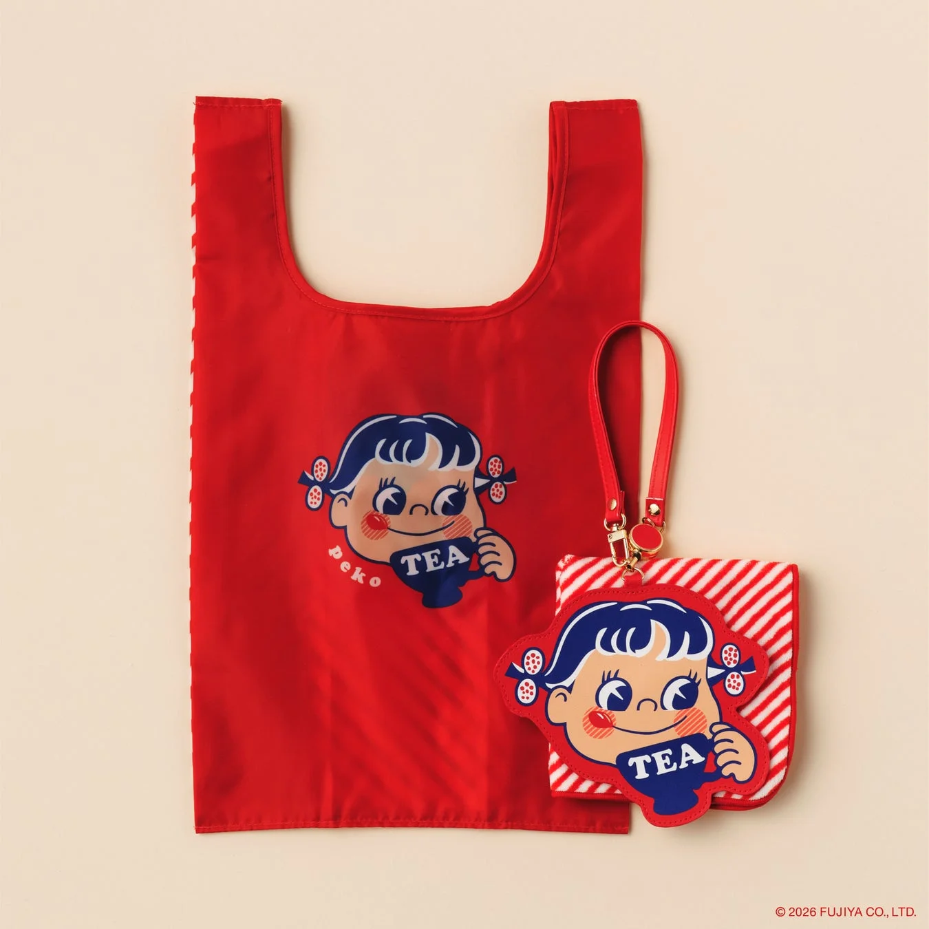 エコバッグとポーチ