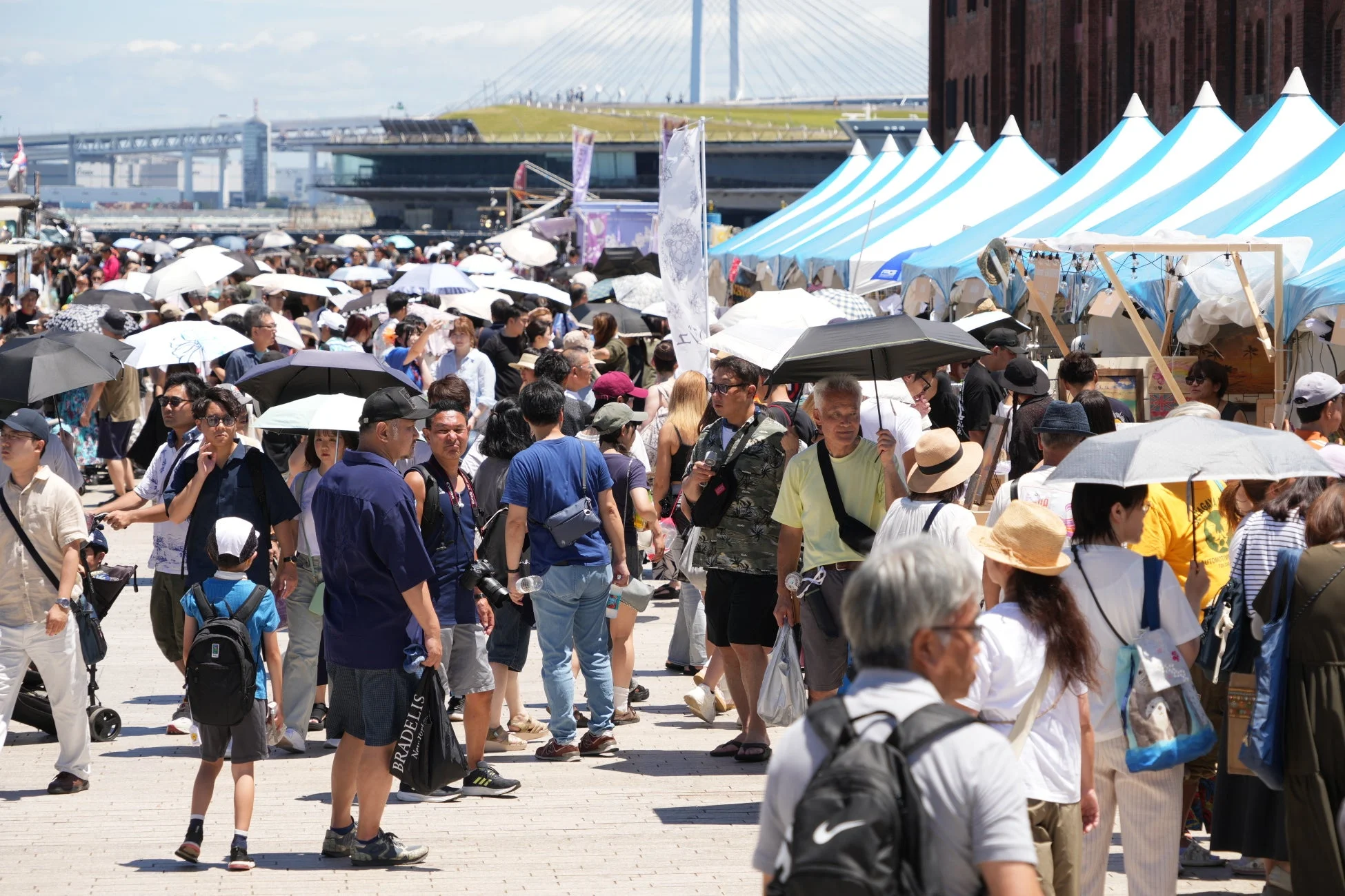屋外イベントの様子