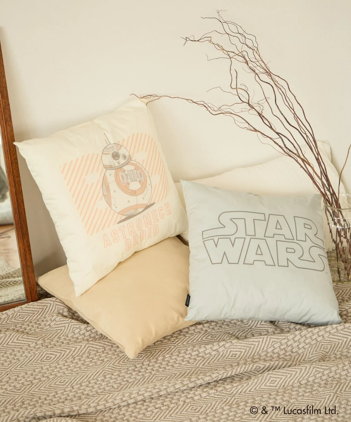 スターウォーズ,クッション,BB-8,インテリア,キャラクターグッズ,映画,リビング,寝室,ファンシー,デザイン