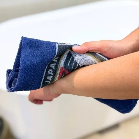 ボディウォッシングタオル使用イメージ