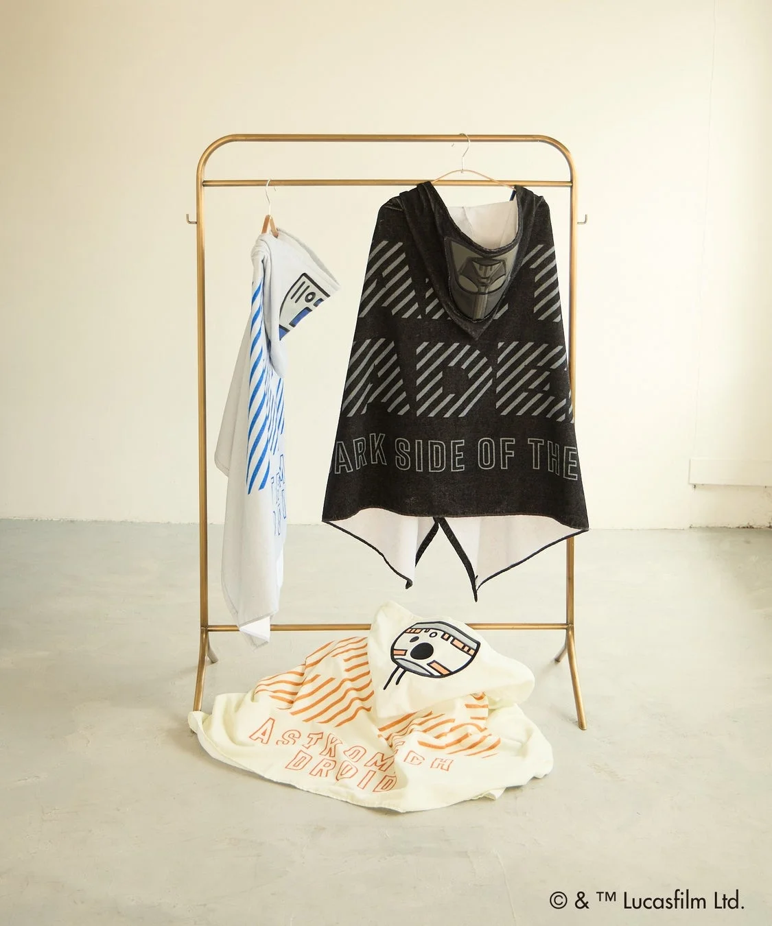 スター・ウォーズ, バスローブ, フード付きタオル, ポンチョ, キャラクターグッズ, アパレル, 部屋着, ファッション, タオル