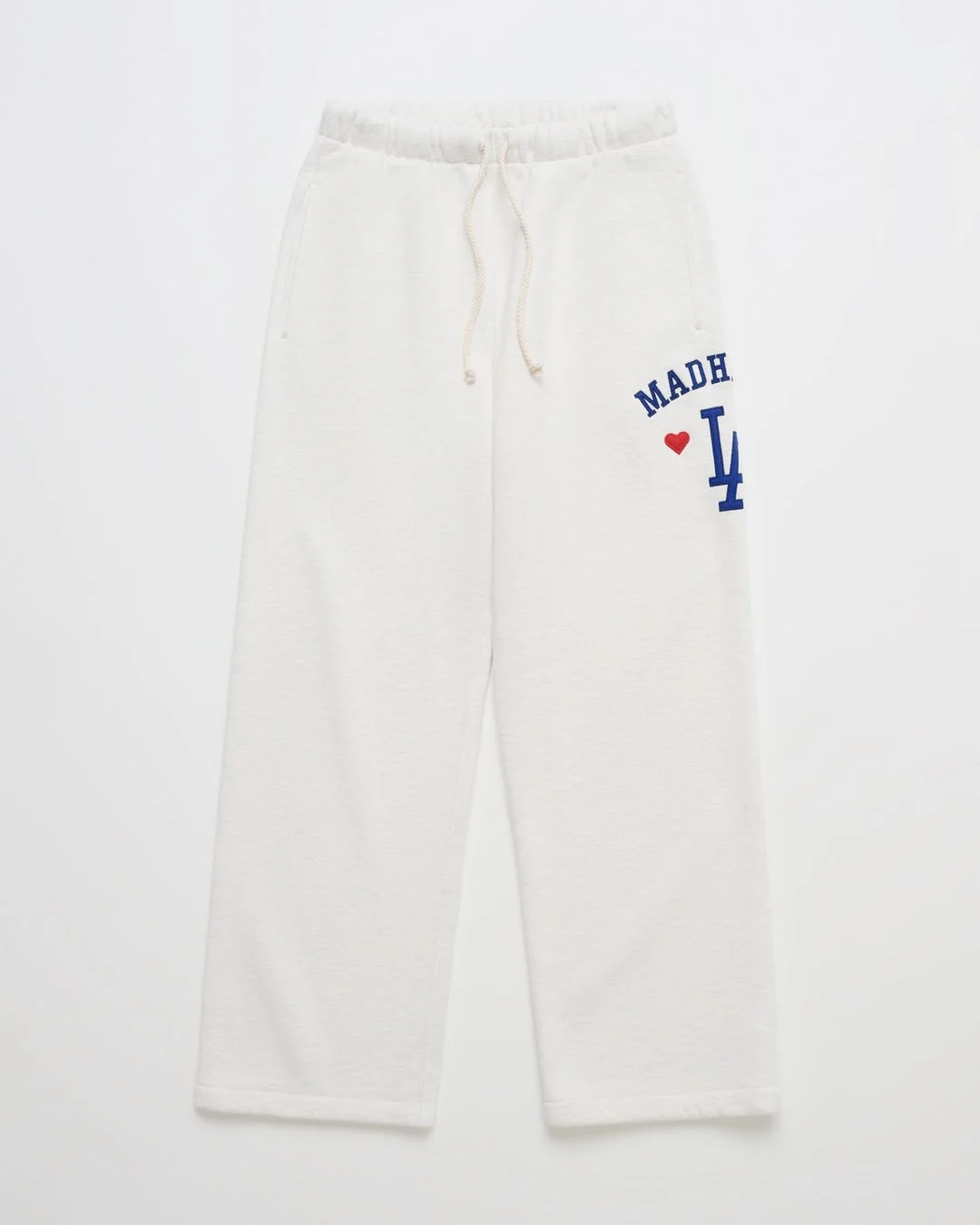 Madhappy LA 白スウェットパンツ