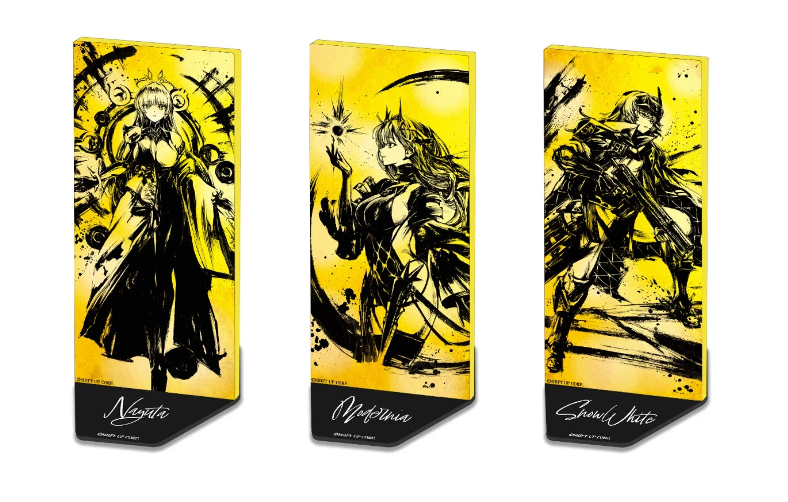 墨絵立体屏風アクリルスタンド1