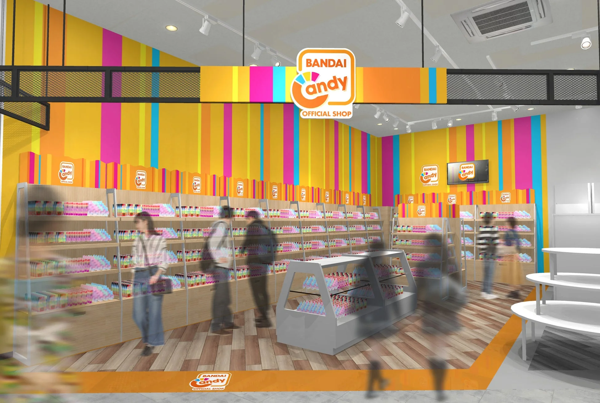 BANDAI CANDY OFFICIAL SHOP 店内イメージ