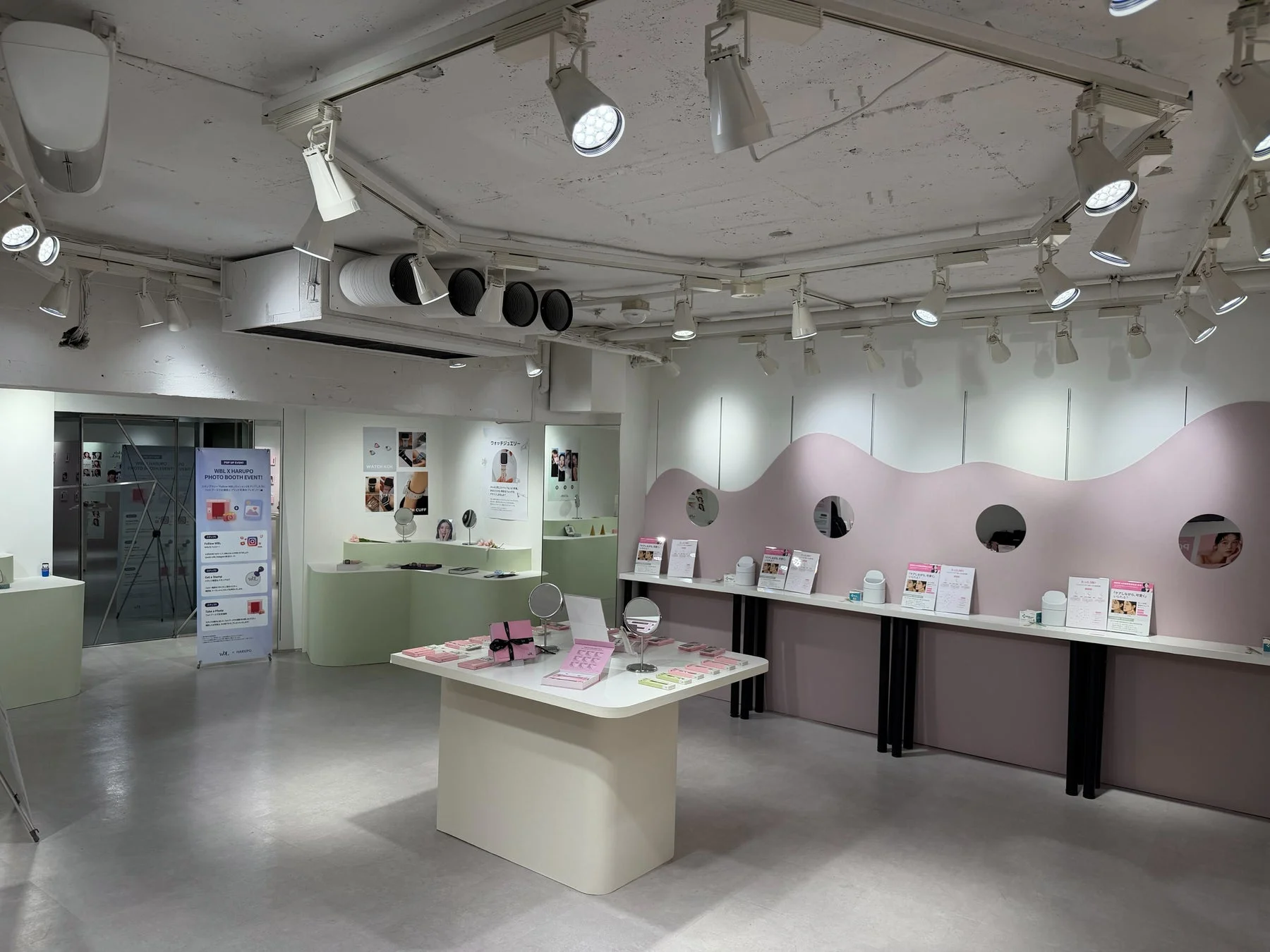 ポップアップストアの様子