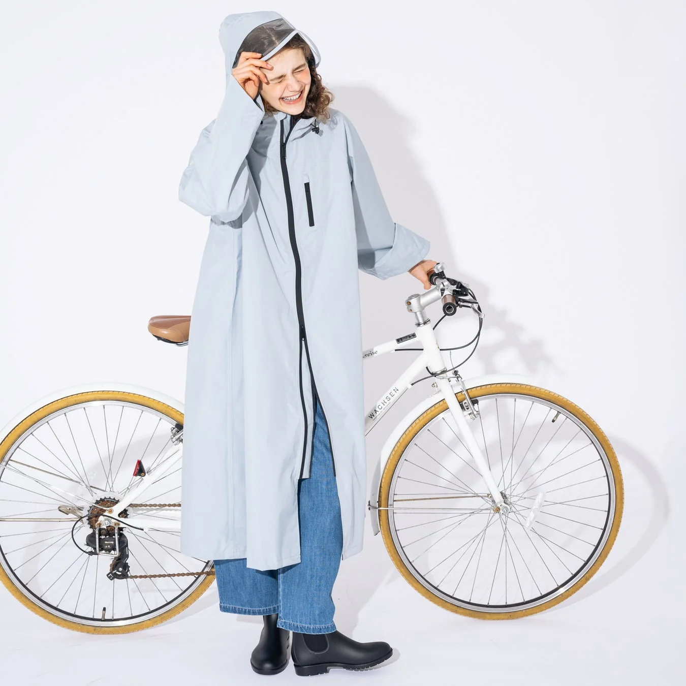 サイクルレインコート