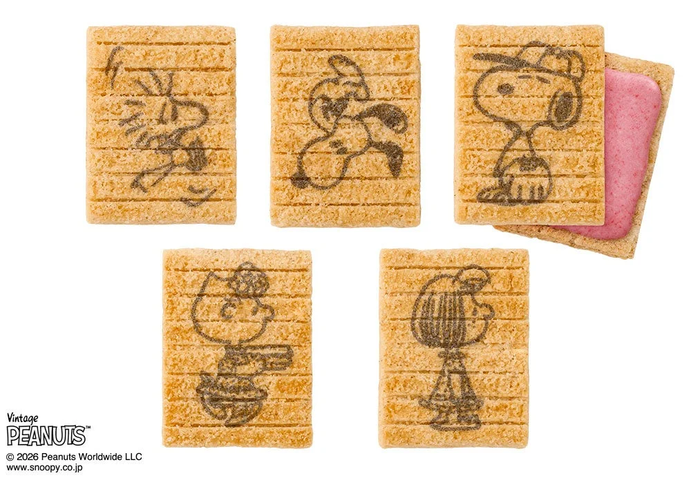 ストロベリーシェイク風お菓子