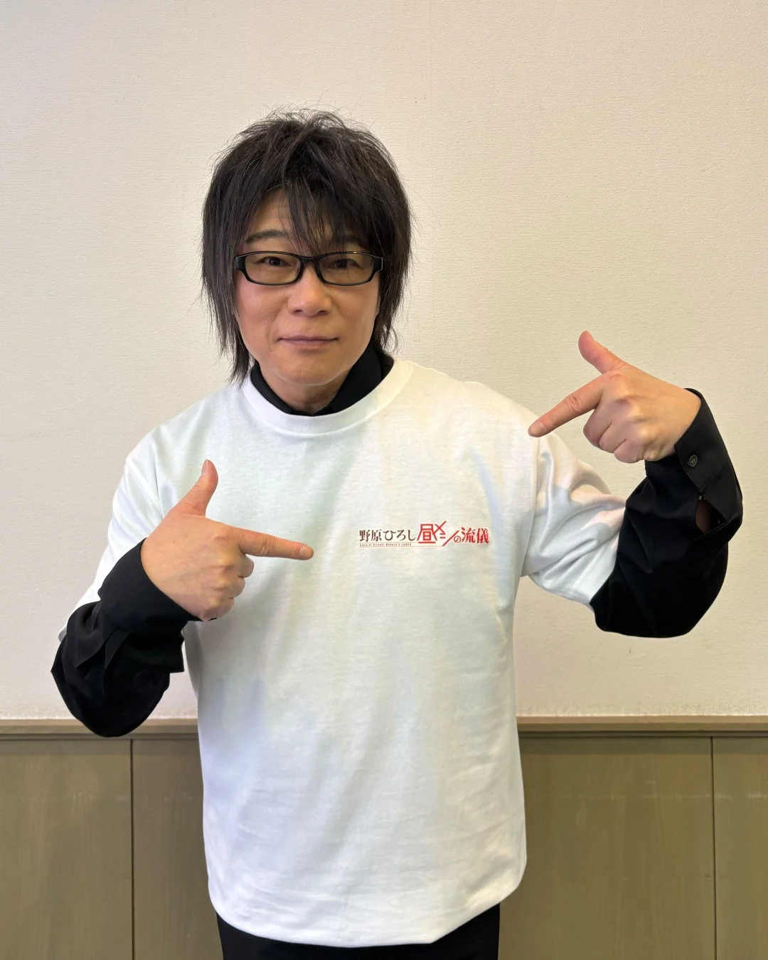 森川智之さんTシャツ着用