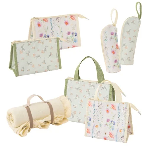 THREEPPYのピクニックシリーズのポーチやバッグ