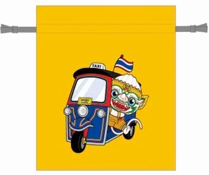 トゥクトゥクとハヌマーンの巾着