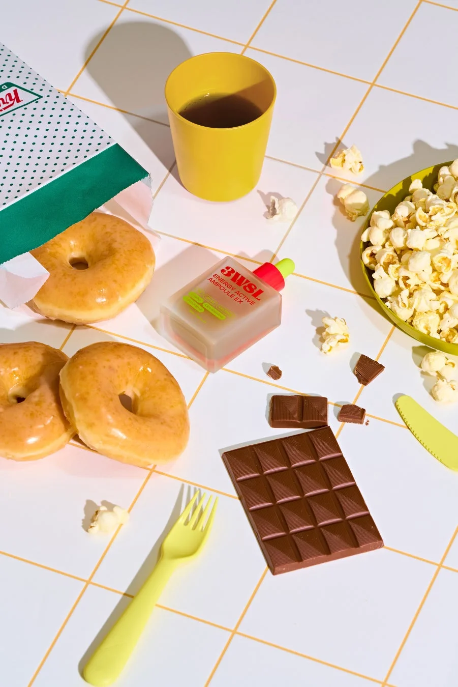 ドーナツと美容液